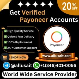 Get Verified Payoneer Accounts
