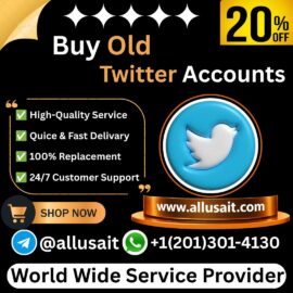 Buy Old Twitter Accounts