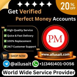 Get Verified Perfect Money Accounts