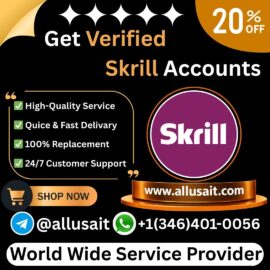 Get Verified Skrill Accounts